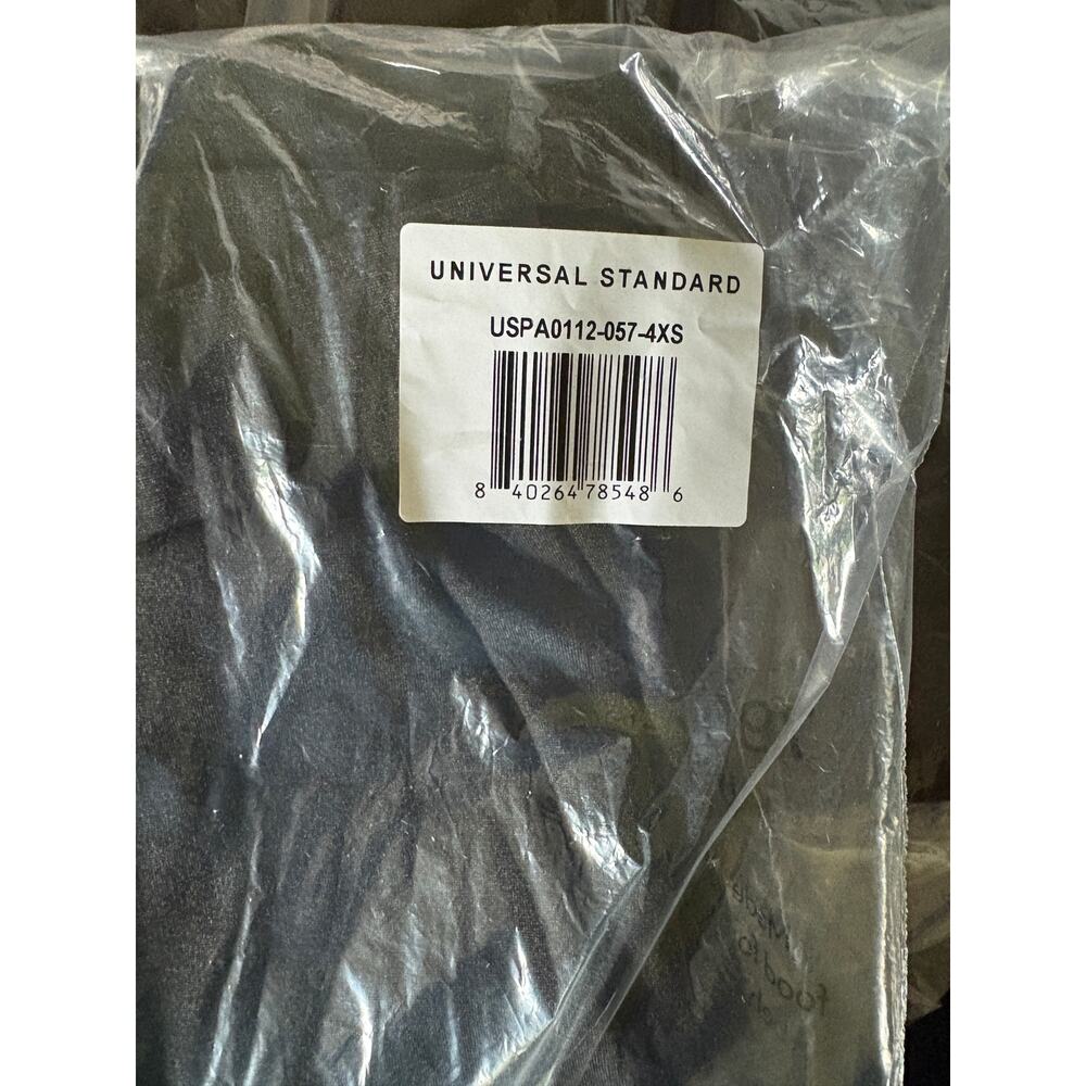 Universal Standard Moro Ponte Pants 00 0 4XS NWT Gray Skinny Zip Trousers Zip - Picture 4 of 5